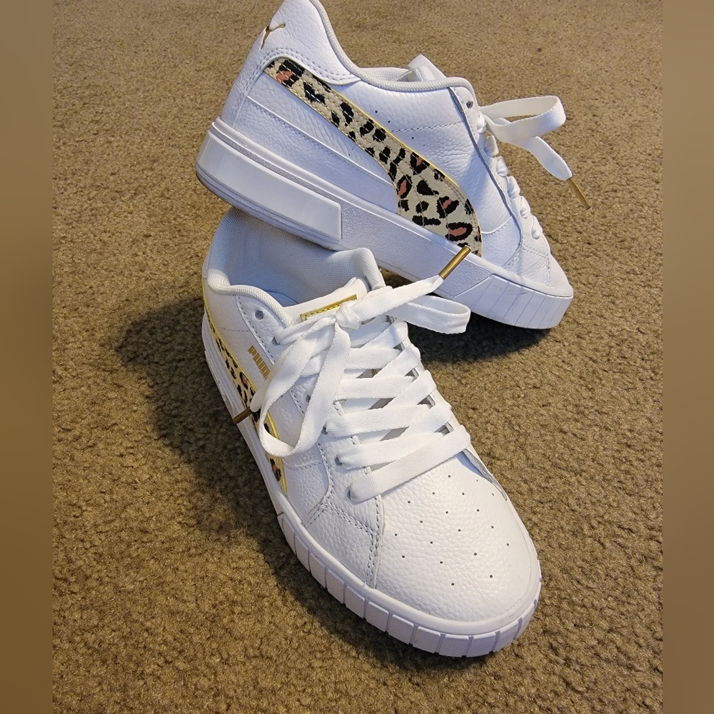 Women's puma leopard shoes